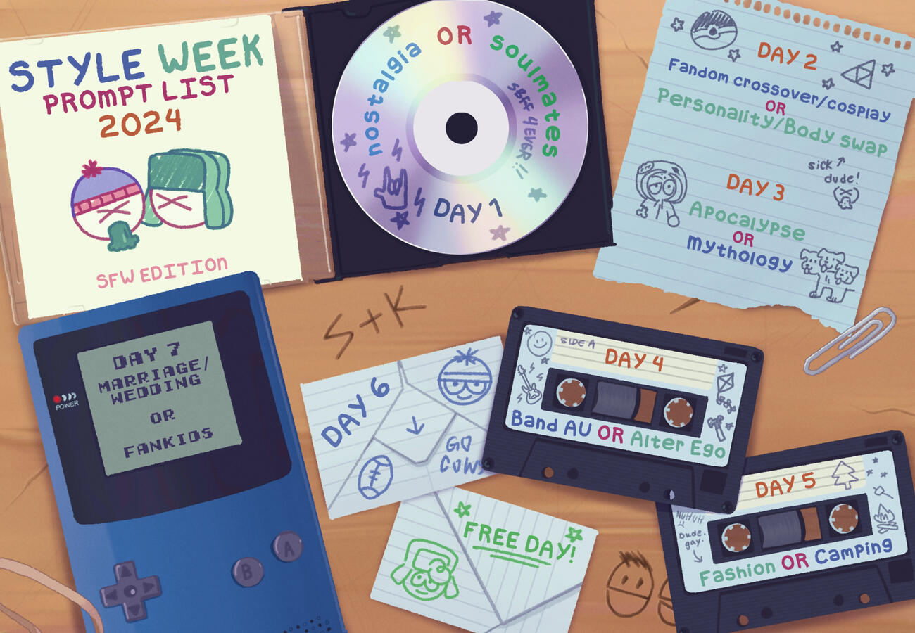 Style Week SFw Prompts